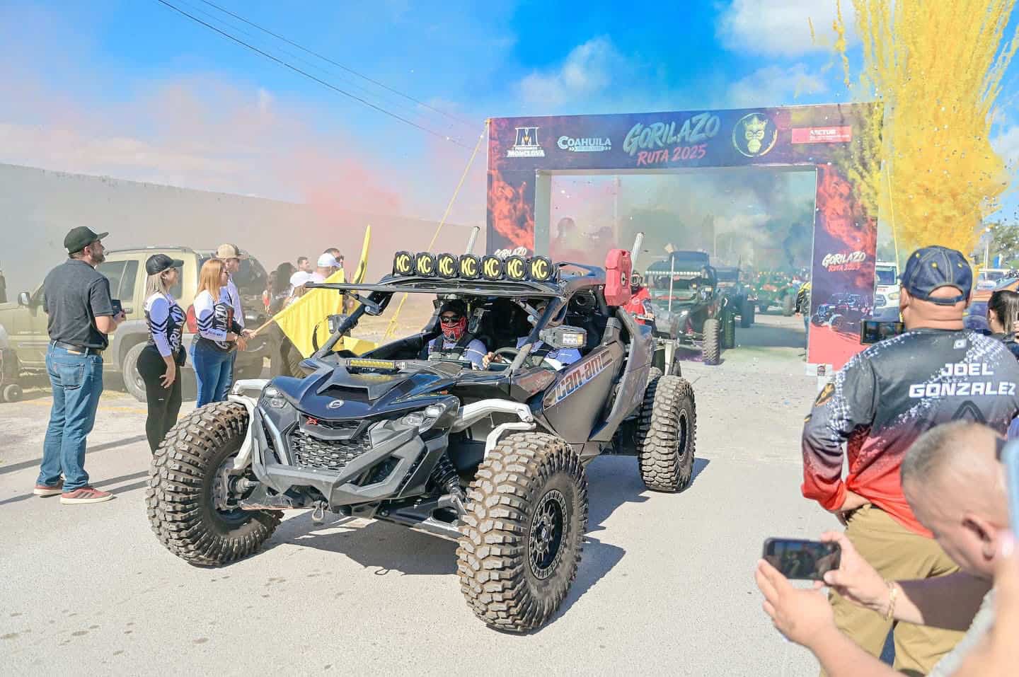 Más de 500 pilotos participan en la Ruta RZR Gorilazo 2025 de Monclova