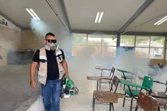 Refuerzan fumigación en Villa Unión para prevenir dengue, zika y chikungunya