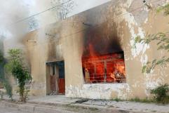 Incendio en casa abandonada de Nava moviliza a Bomberos de Allende