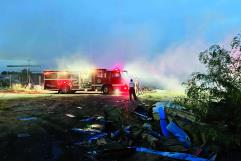 Medidas de prevención tras incendio en recicladora de Frontera
