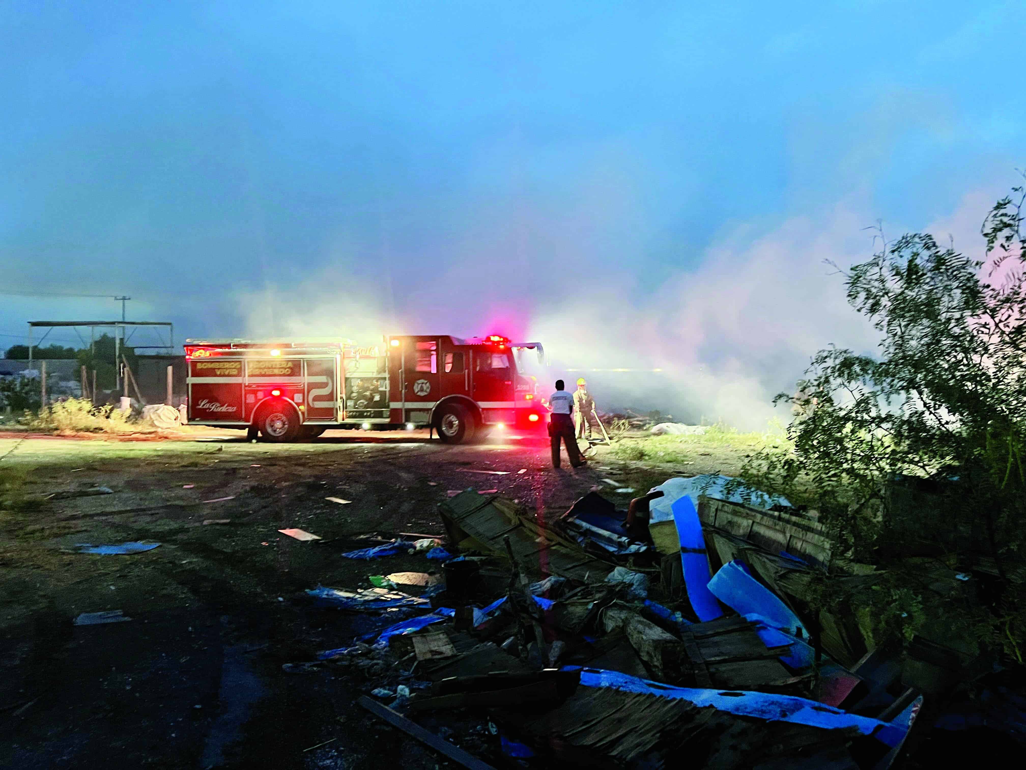 Medidas de prevención tras incendio en recicladora de Frontera