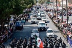 Tráfico afectado en Saltillo por evento cívico-militar