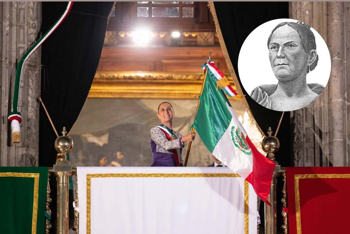 Histórico Grito de Independencia: Claudia Sheinbaum y homenaje a Josefa Ortiz