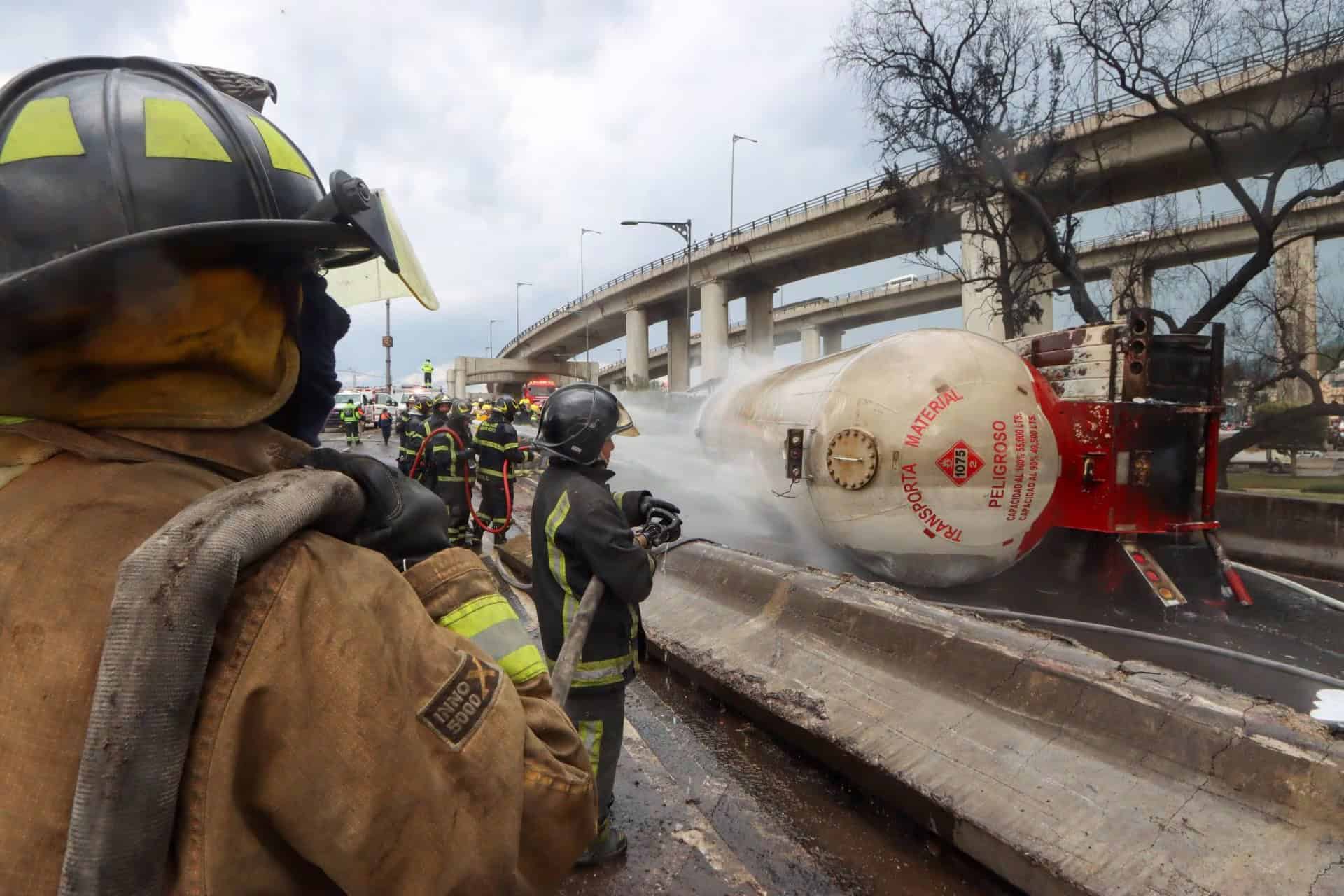 Fallece conductor de pipa de gas en tragedia de Iztapalapa