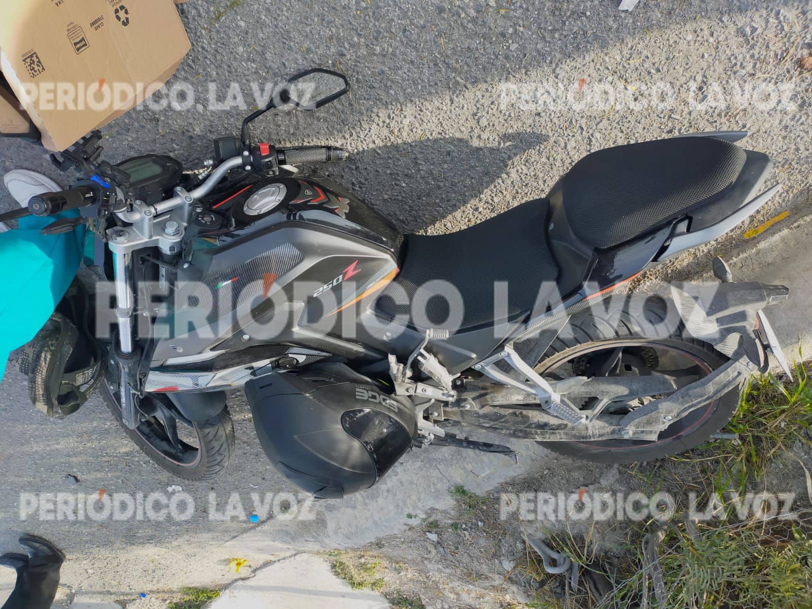 Camión impacta a motociclista en Las Torres