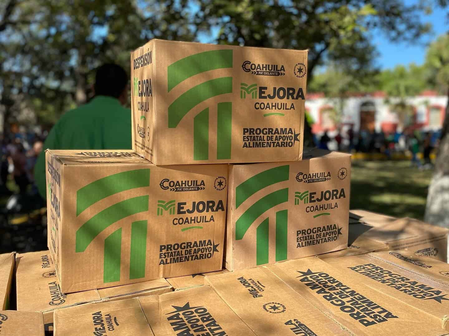Impulsan economía familiar con materiales de construcción y despensas en Villa Unión