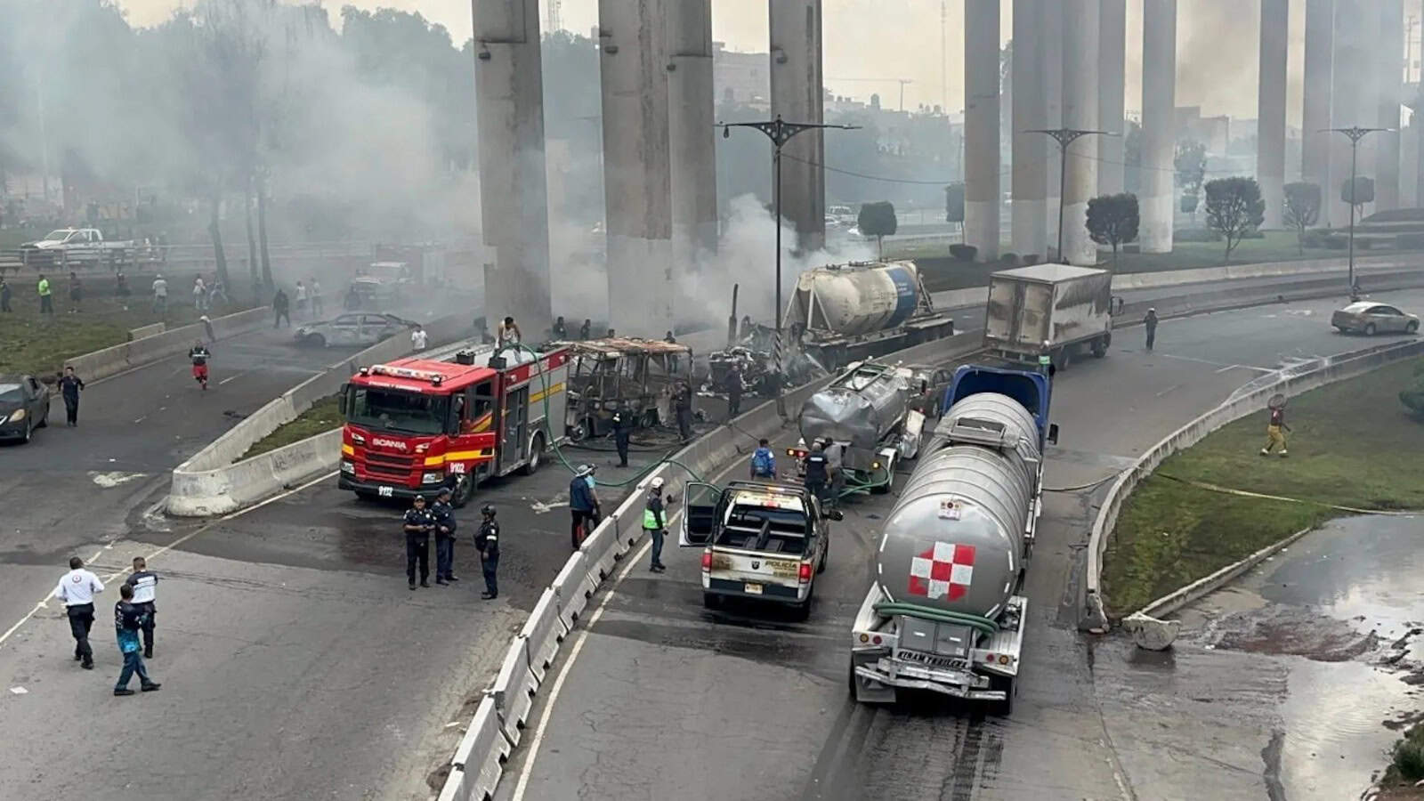 Explosión de pipa en Iztapalapa deja 21 fallecidos y 27 heridos