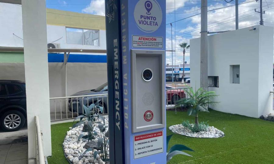 Carlos Villarreal Pérez presenta el primer Punto Violeta en Monclova