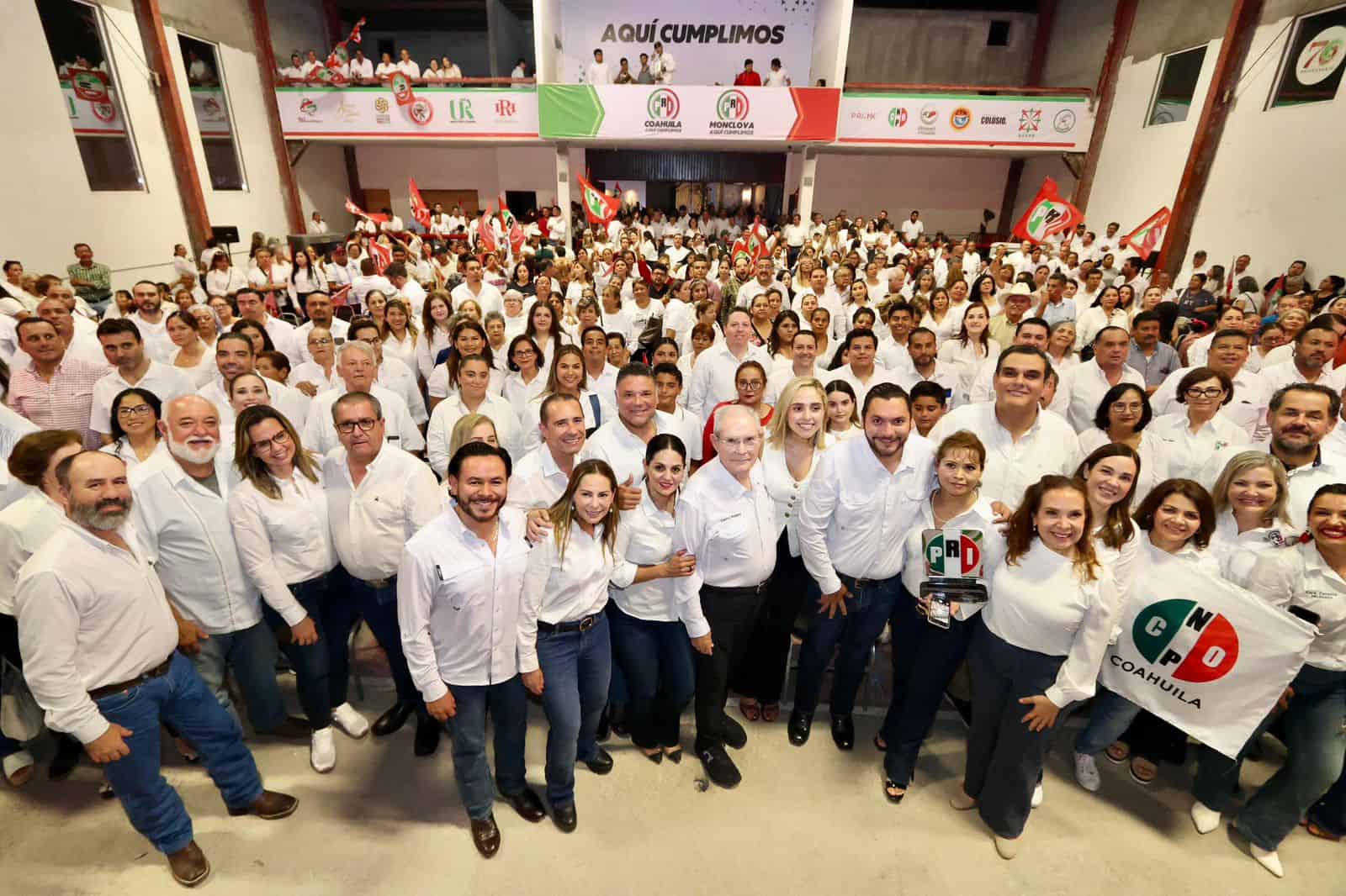 Fuerza y unidad priista: Asumen nuevas dirigencias en Castaños y Monclova