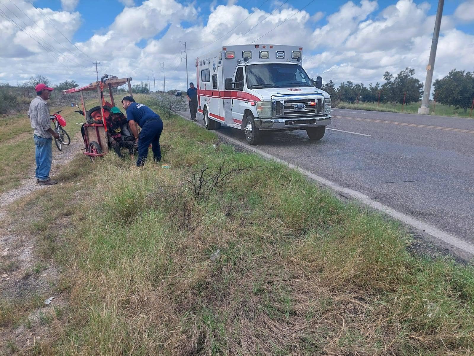 Motociclista es rescatado tras permanecer tres días accidentado en la 57