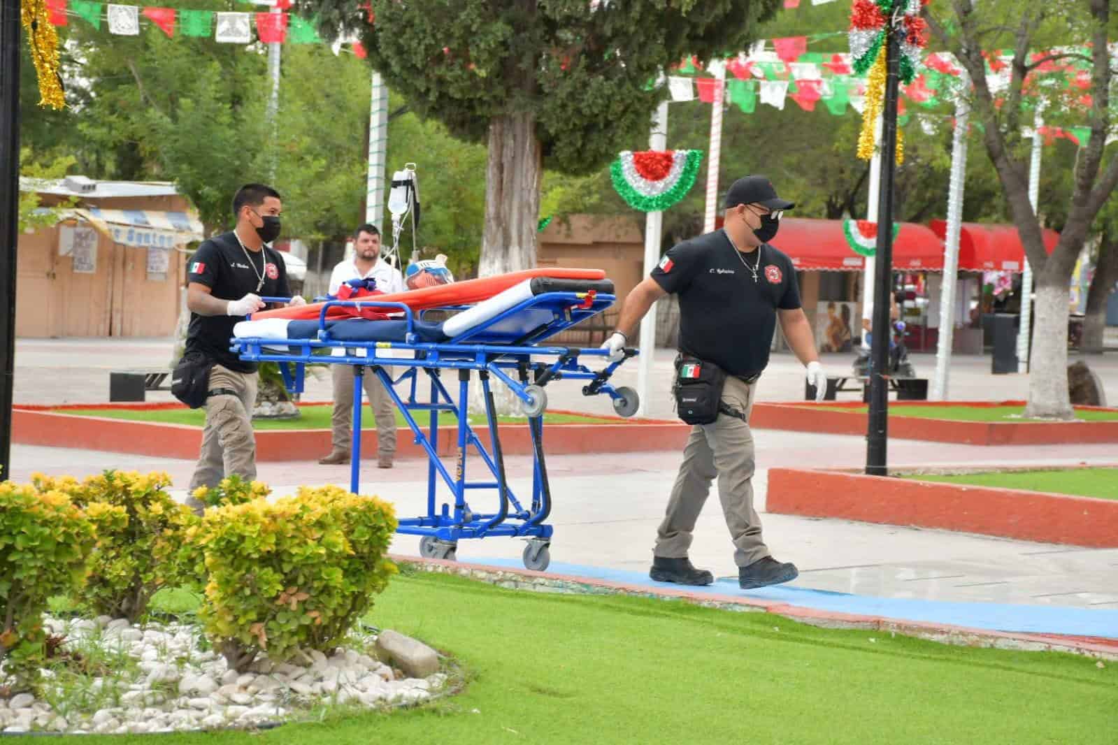 Realizan simulacros de Protección Civil en los cinco manantiales