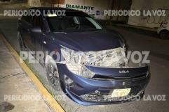 Pareja de novios sorprendida por choque en Monclova