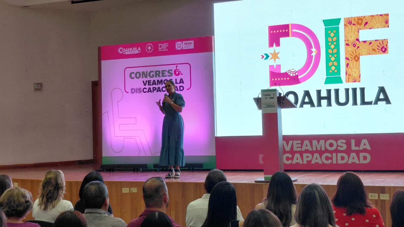 Presidenta del DIF Coahuila enfatiza desarrollo de habilidades en individuos con discapacidad