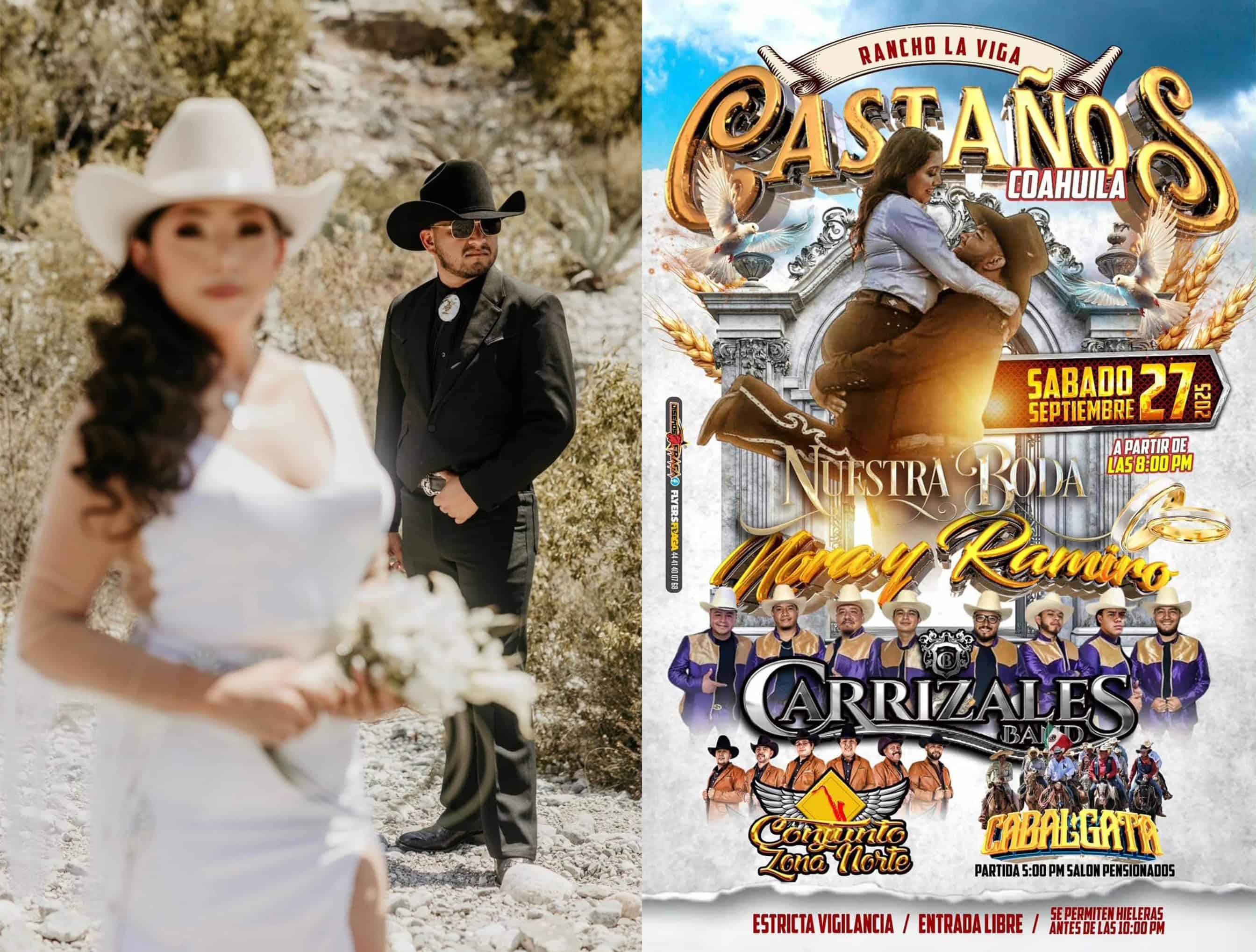 Ramiro Torres Cruz vuelve a Castaños para celebrar su boda