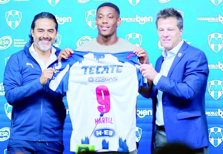 José Antonio Noriega aclara polémica en fichaje de Anthony Martial con Rayados de Monterrey