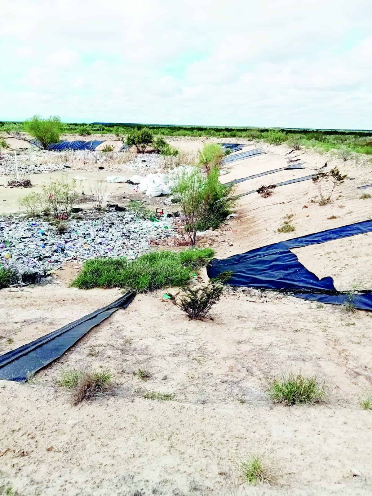 Abandonan obra de relleno sanitario