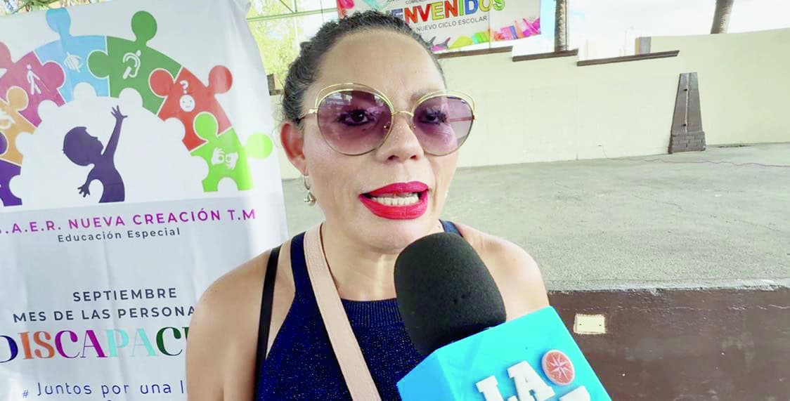 Evento de inclusión para personas con discapacidad en Nueva Rosita