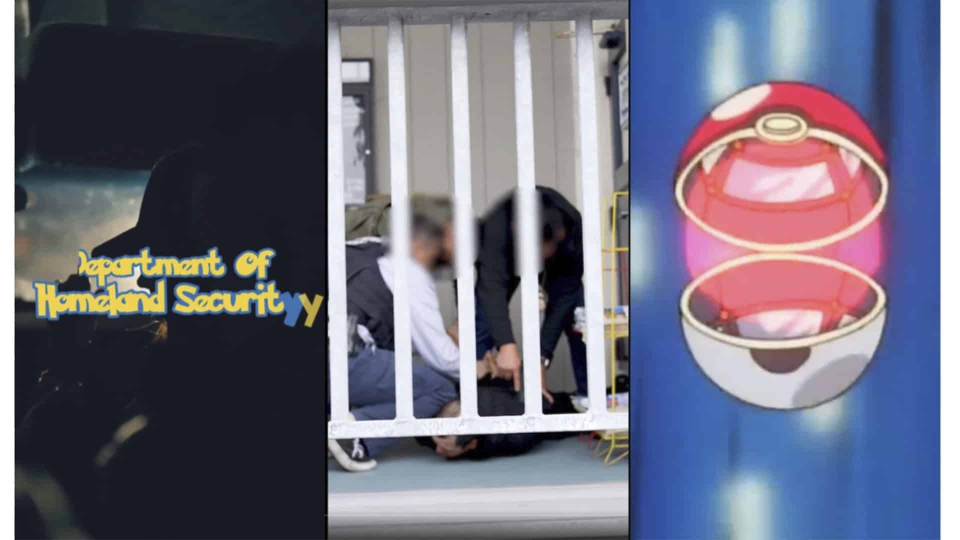 Fragmentos tomados del video publicado por Departamento de Seguridad Nacional