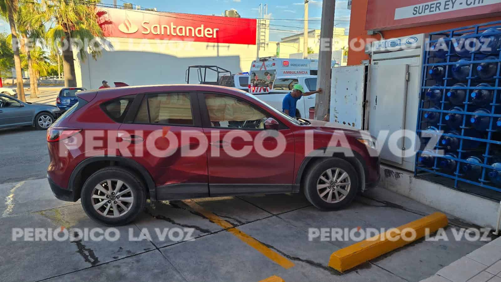 Movilización de socorristas y policías tras accidente en colonia Guadalupe