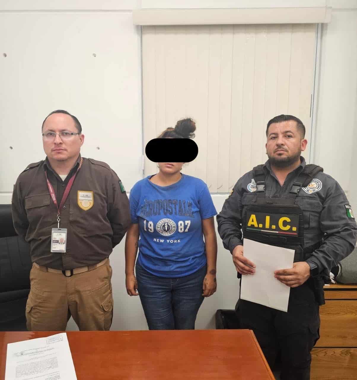 Capturan en Ciudad Acuña a mujer buscada por tráfico de personas en Texas