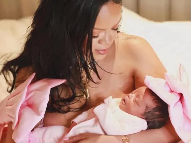 Rihanna y A$AP Rocky reciben a su hija, Rocki Irish Mayers