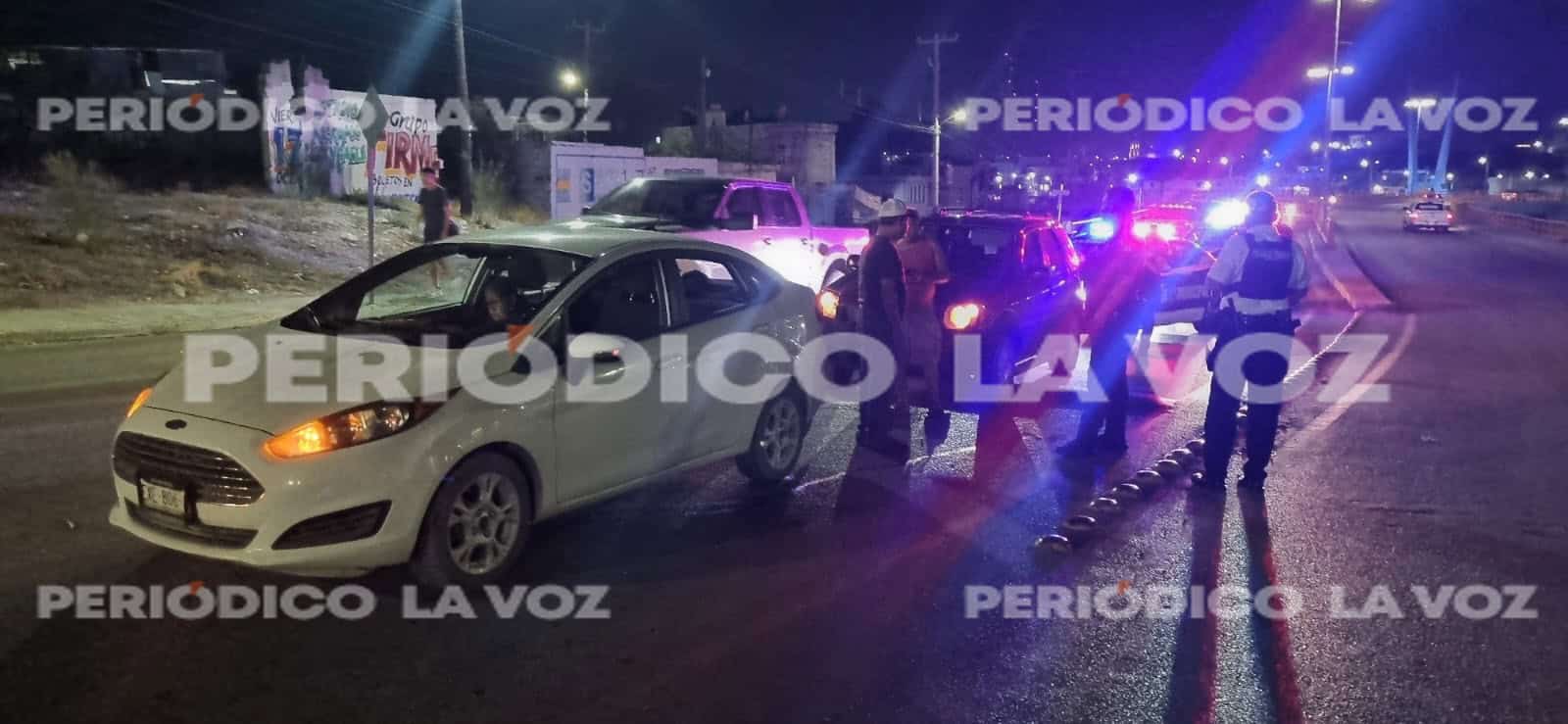 Colisión entre Ford Ecosport y Ford Fiesta en Monclova