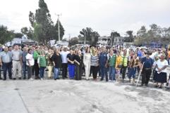 Alcaldesa Sari Pérez Cantú inicia Rehabilitación de Plaza en Frontera