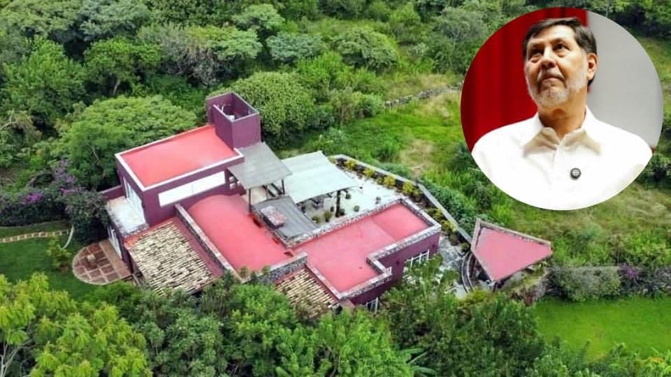 Denuncian robo en casa de Gerardo Fernández Noroña en Tepoztlán