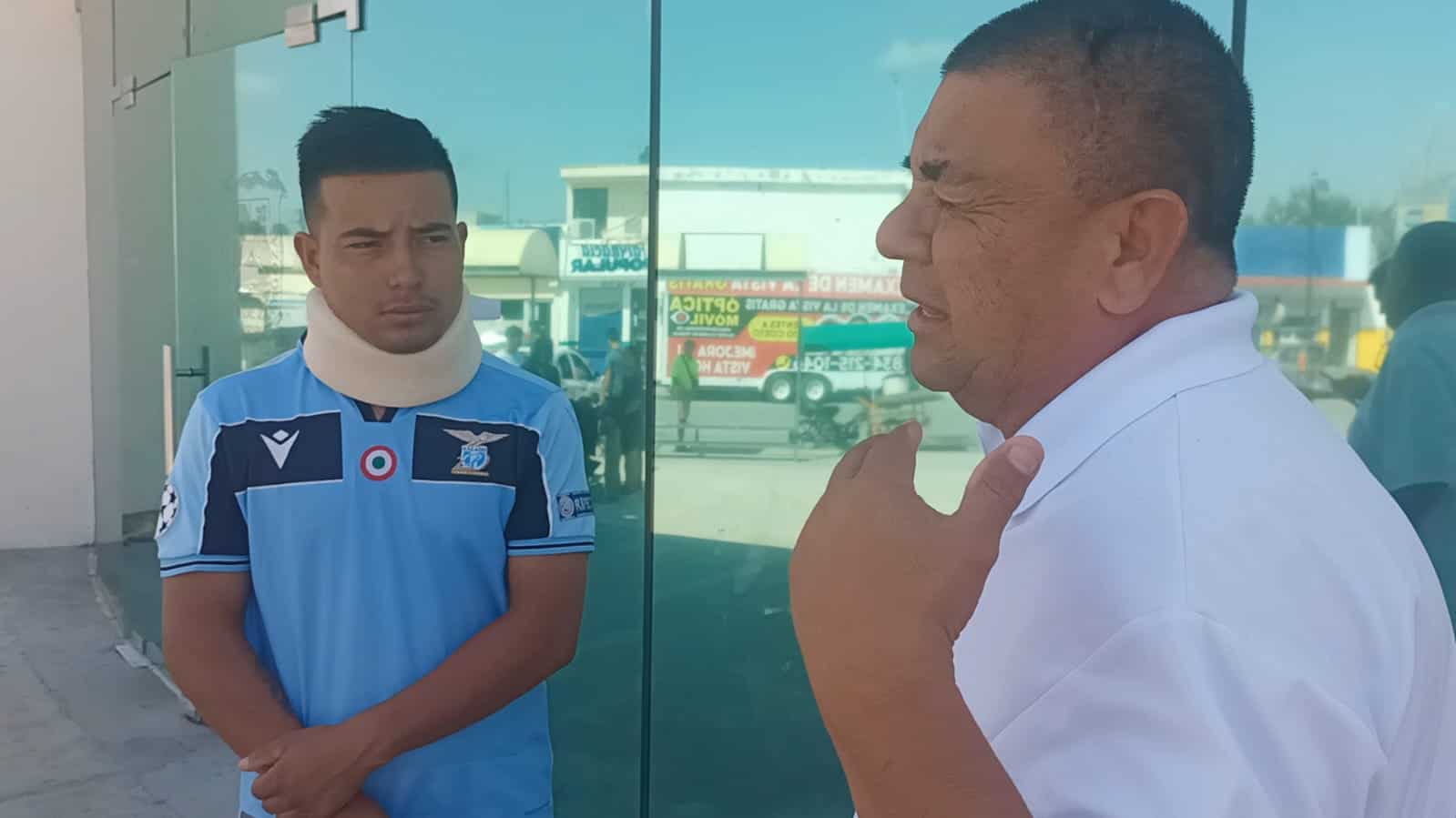 Árbitro David Ezequiel García Salazar continúa con atención médica tras agresión en fútbol amateur