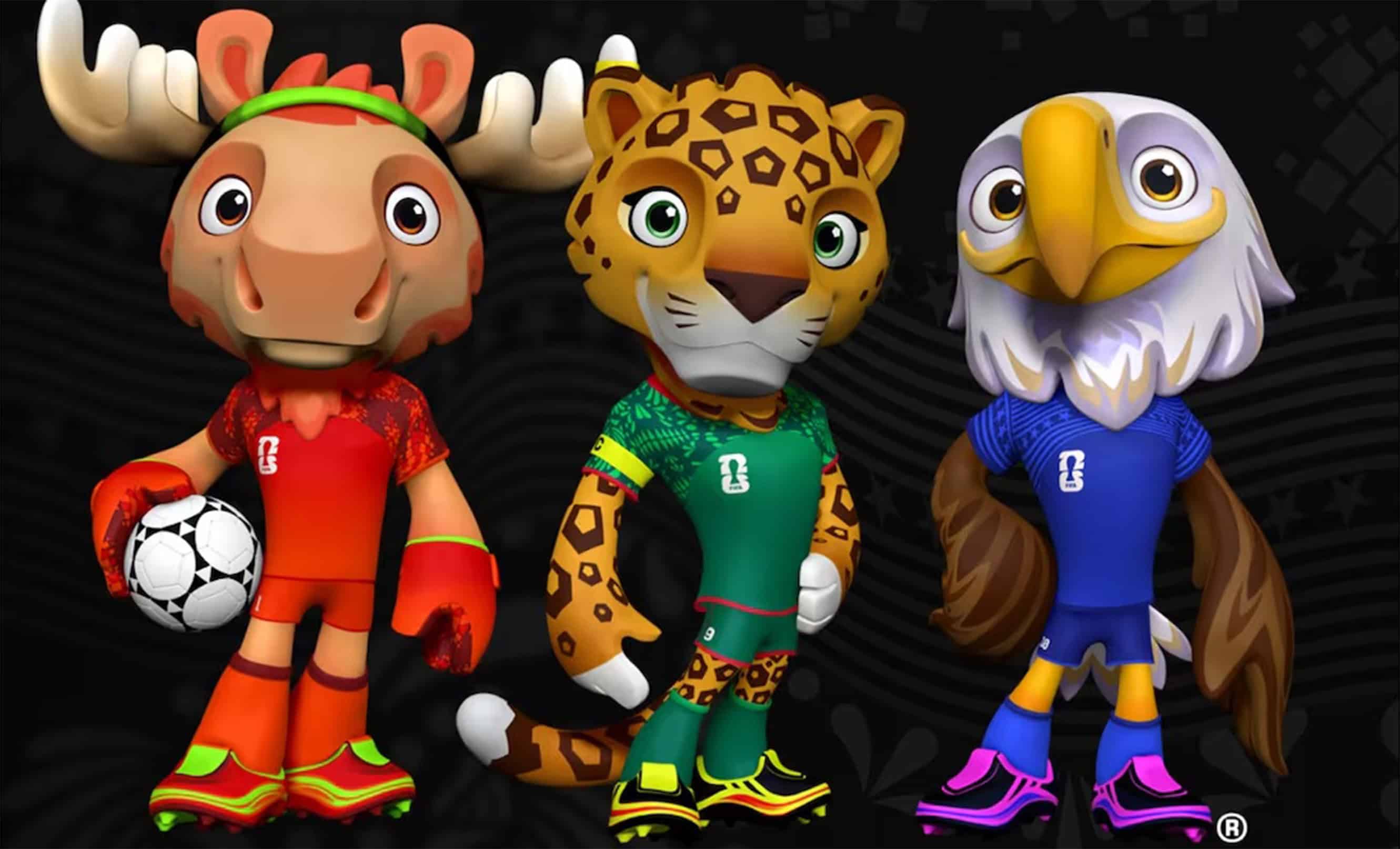 FIFA Revela a Maple, Zayu y Clutch: Las Mascotas Oficiales del Mundial 2026