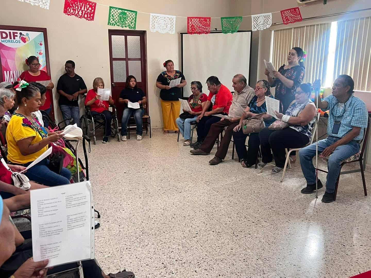 Celebran Mes de la Discapacidad con "Mañana Mexicana" en Allende