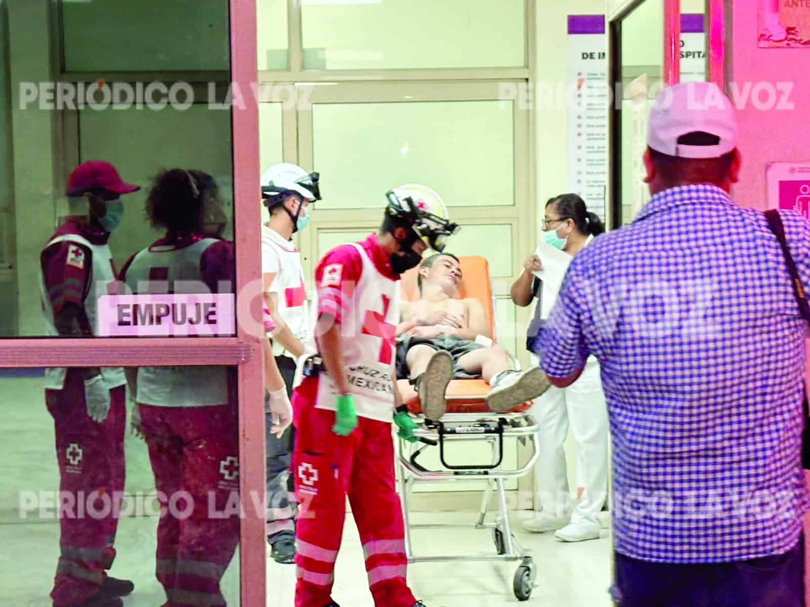Violento ataque en la colonia Guerrero deja a joven gravemente herido