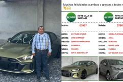 Castañenses de suerte: José Leopoldo Quintero gana un auto 2025 en sorteo RFS Villa