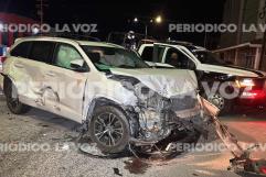 El fuerte encontronazo ocurrió en el cruce del bulevar Benito Juárez y la avenida Acereros