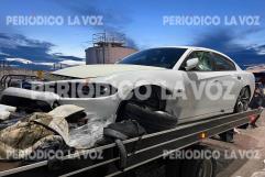 Intensa persecución policiaca con Dodge Charger en Frontera deja caos vial
