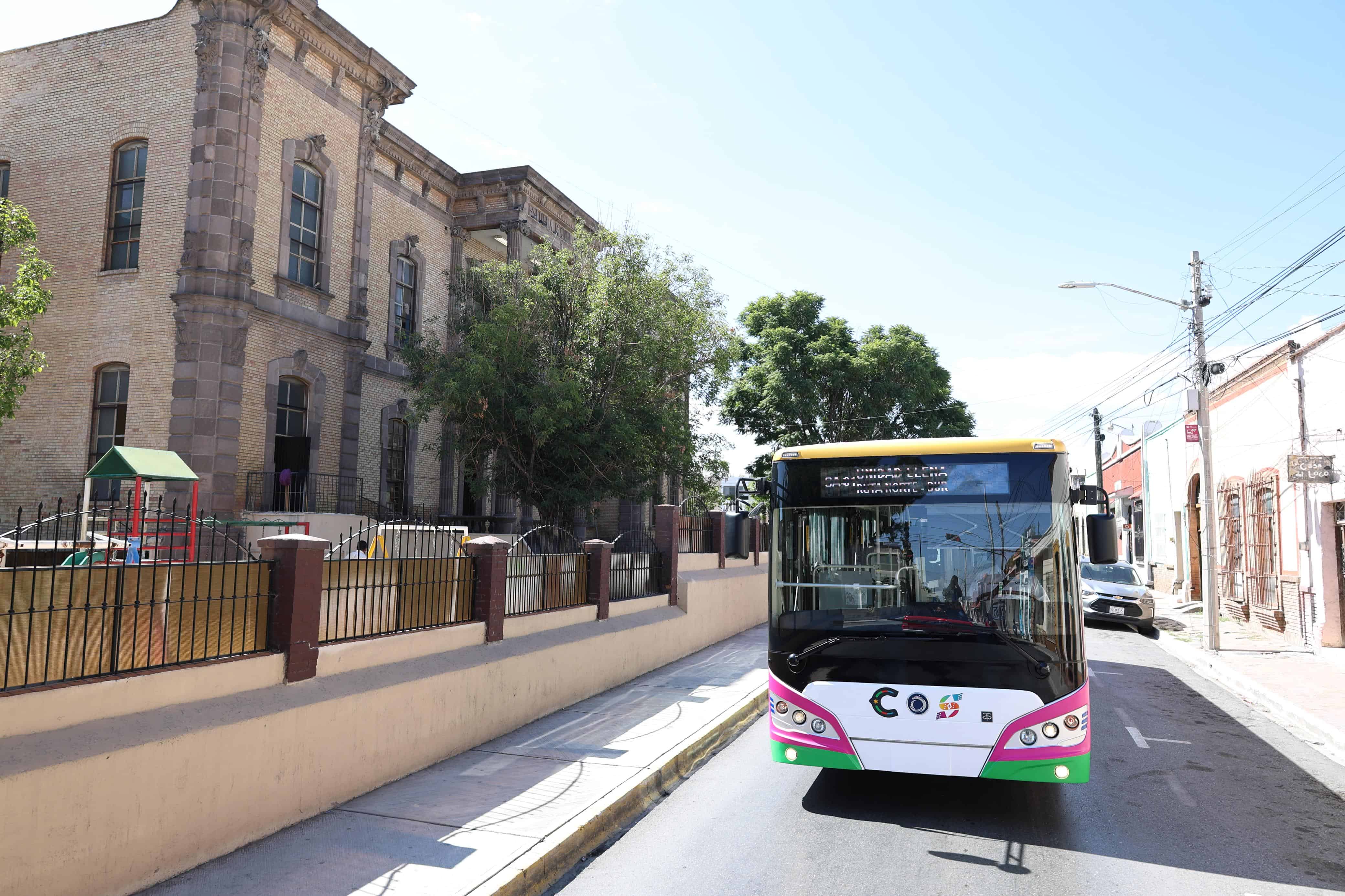 Recorridos exitosos para programa de transporte gratuito en Saltillo
