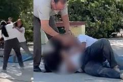 Pelea entre alumnas del CBTIS 239 opaca jornada del Día Naranja en Nava