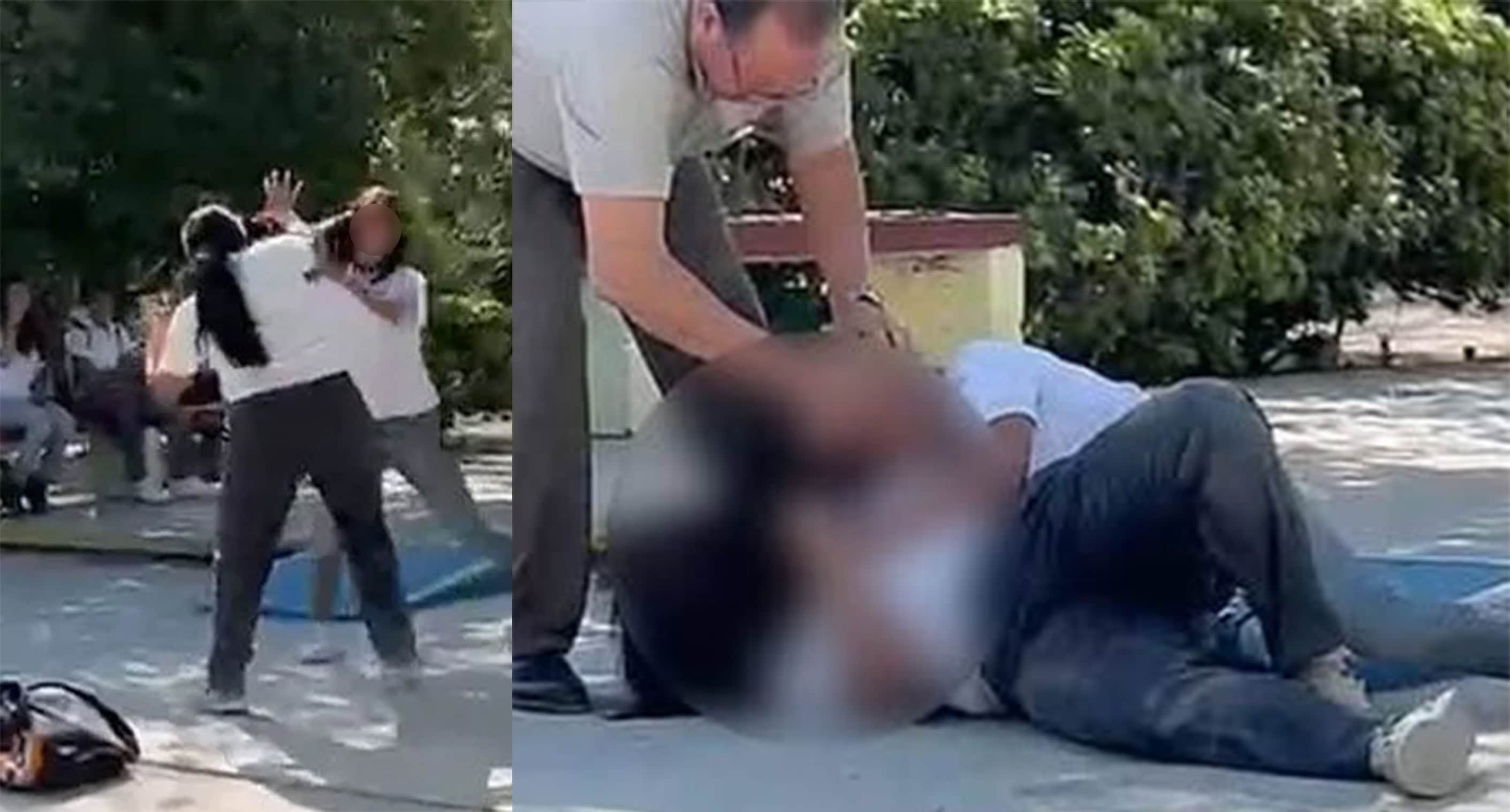 Pelea entre alumnas del CBTIS 239 opaca jornada del Día Naranja en Nava