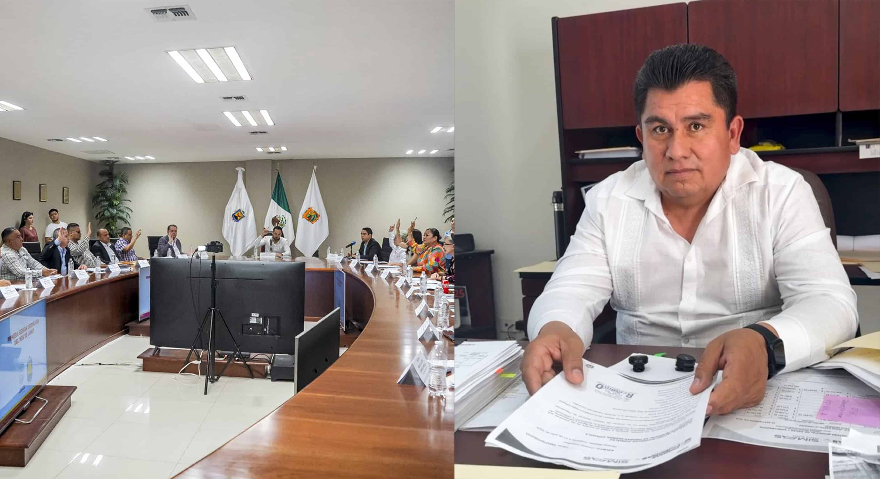 Alista Cabildo votación para remover a gerente de Simas; Menera llama a protestar