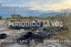Bomberos de Monclova sofocan fuego provocado en la colonia Industrial