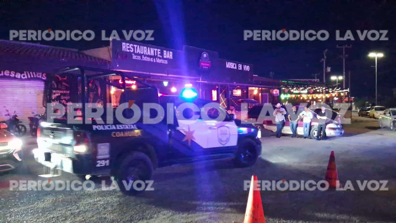 Intervención de Seguridad Pública tras incidente en bar La Nacional