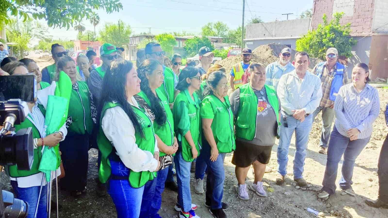 Gobernador Manolo Jiménez impulsa obras educativas en Sabinas