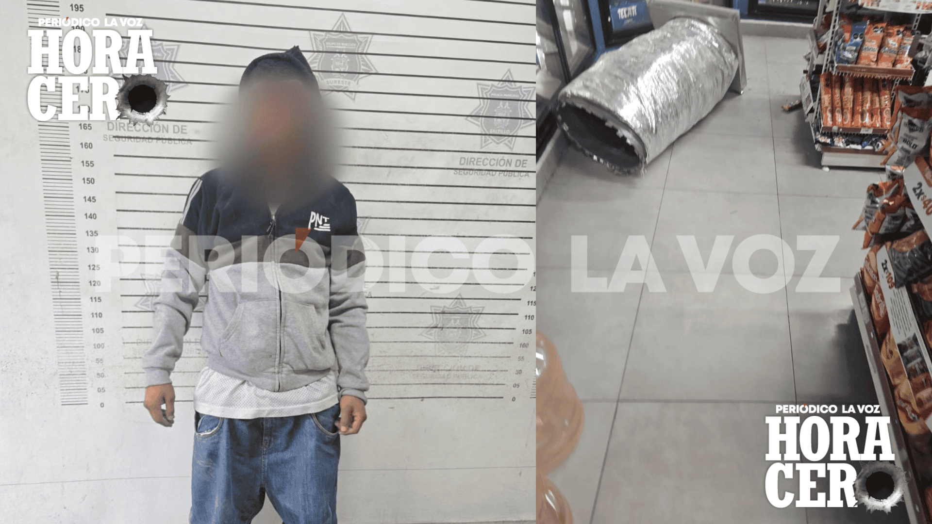 Ladrón Ninja de 17 Años fue atrapado al caer de un ducto