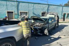 Choque múltiple en zona centro de Zaragoza