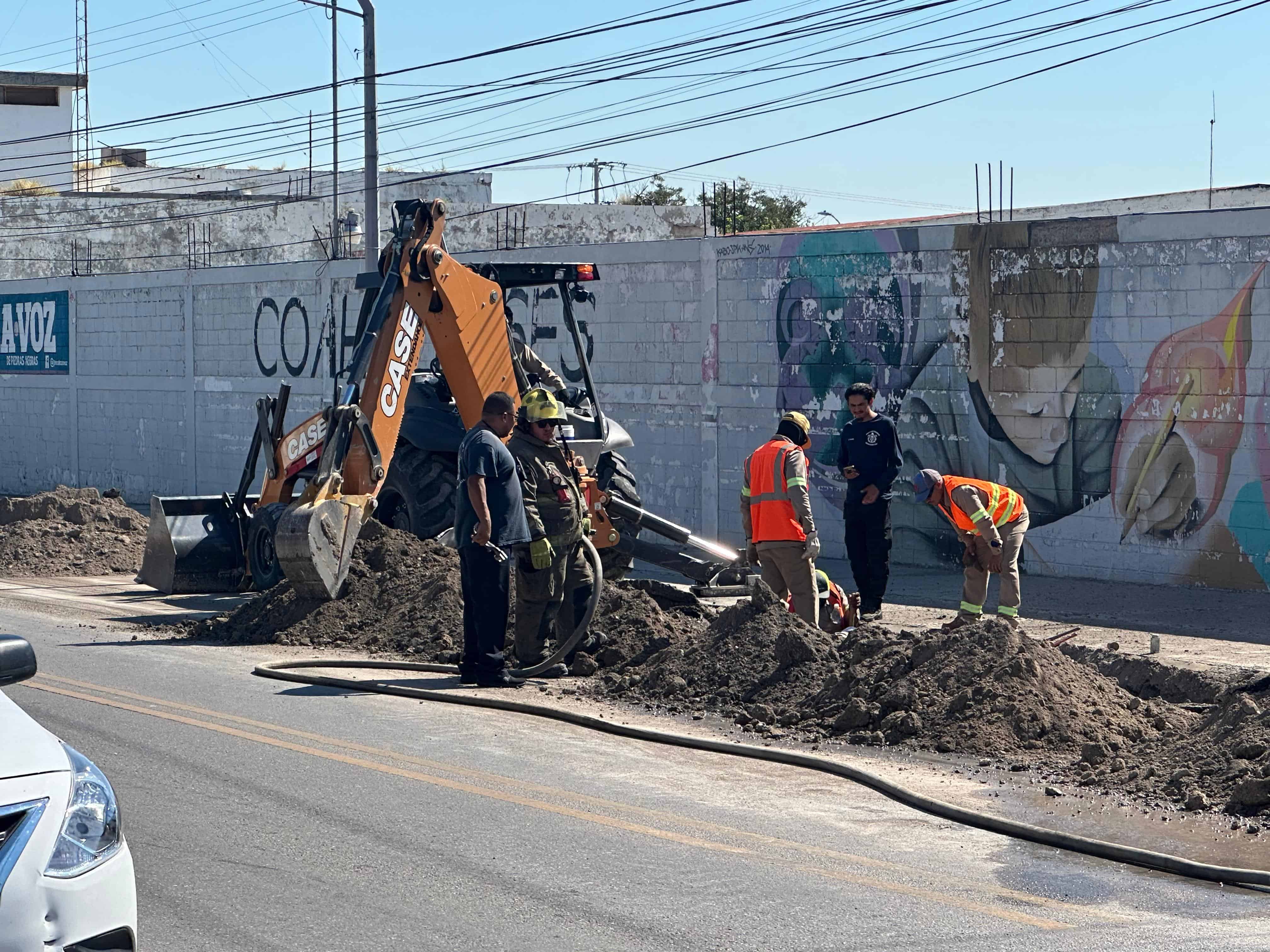 Detectan fuga de gas en la colonia Buena Vista de Piedras Negras