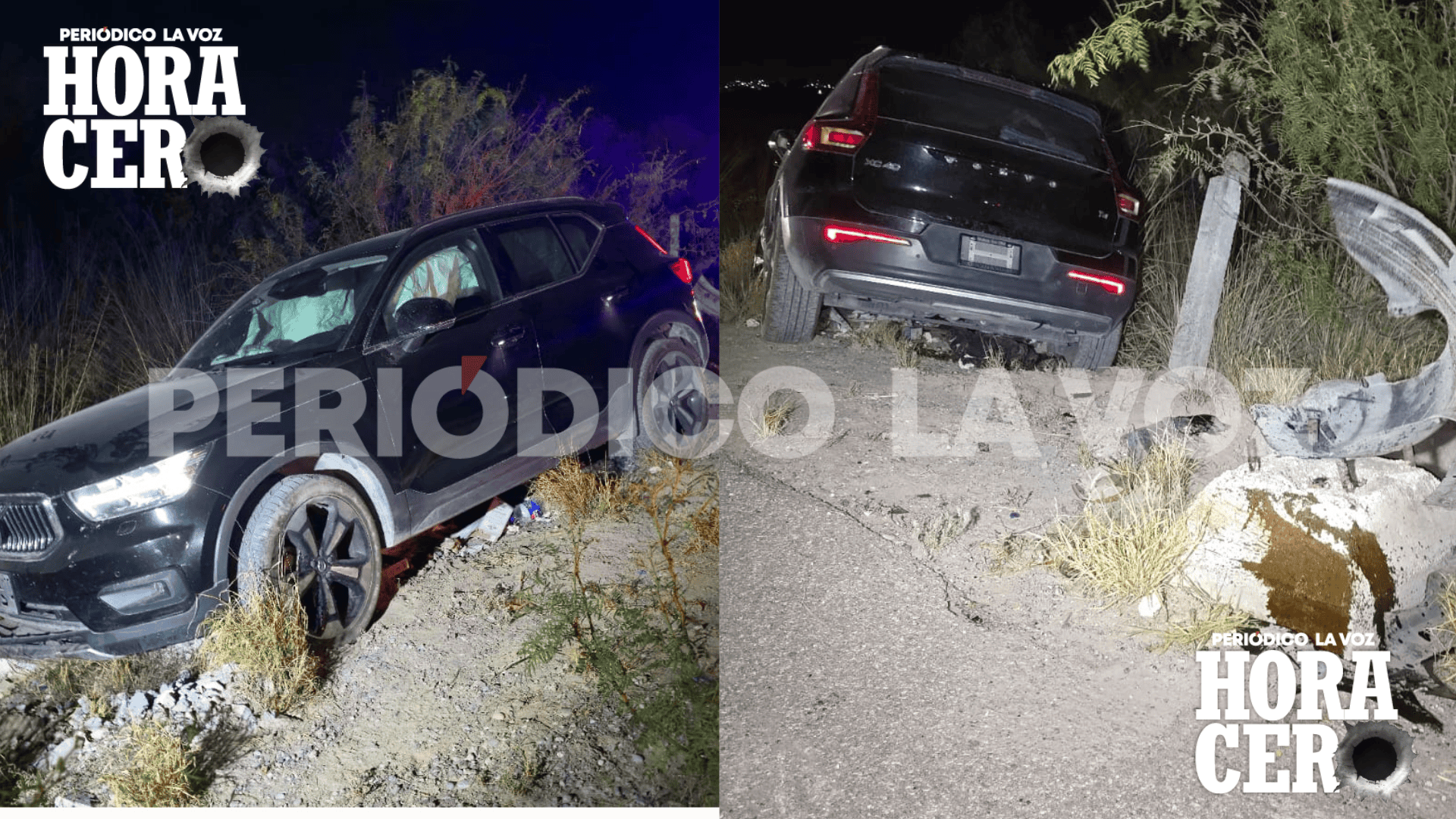 Espectro lo  saca del camino; Conductor se distrajo al volante, al regresar la vista pensó que estaba a punto de arrollar a unos ciclistas