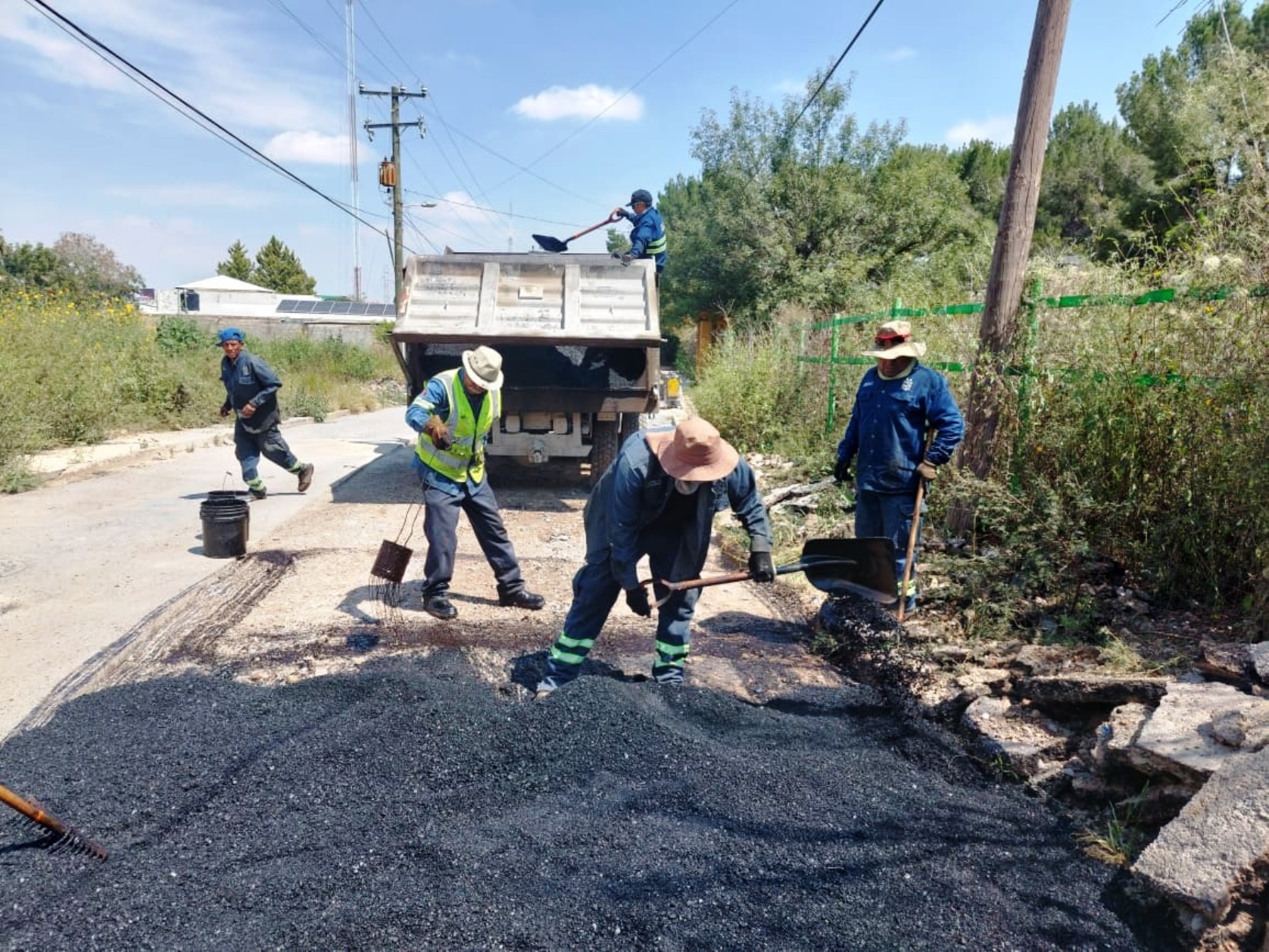 Intensificación de acciones de bacheo en Saltillo por el Gobierno Municipal