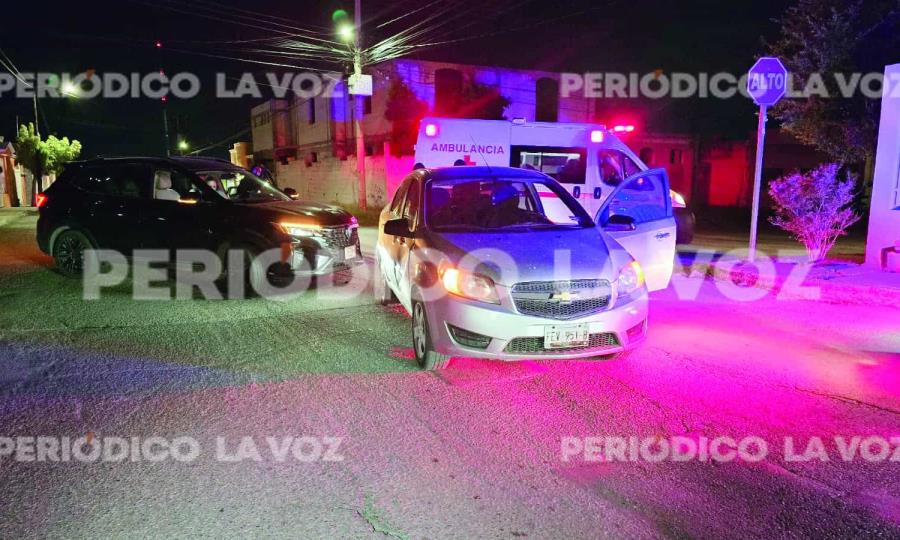 Choque en Monclova por Conductora que Ignora Señal de Alto