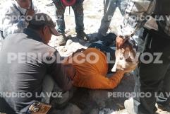 Trabajador municipal herido tras caída en canal de desagüe en Monclova
