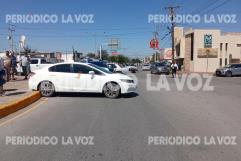 Accidente Vial en Monclova: Choque entre Vehículos en Calle Matamoros